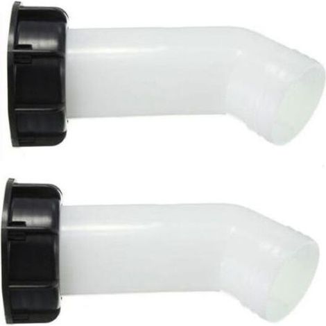 Raccord S60X6 cuve eau 1000L - Prolongateur Diamètre 40 mm (1/3)