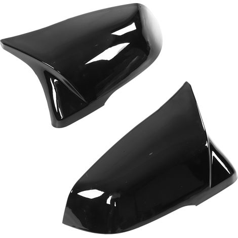 Ensemble de 2 coques de rétroviseurs gauche et droit pour GR Supra A90 2018-2021, matériau ABS noir brillant, pièces de rechange pour coques de rétroviseurs de porte. (1/5)