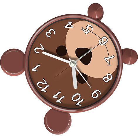 Pädagogischer Wecker für Kinder, kleiner, geräuschloser Wecker für das Kinder- oder Schülerzimmer, ideal zum frühen Aufwachen. (1/5)