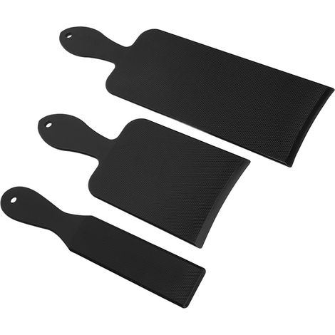 Planche de coloration antidérapante 3 pièces avec poignée givrée pour mèches et balayage, compatible avec papier aluminium (1/5)