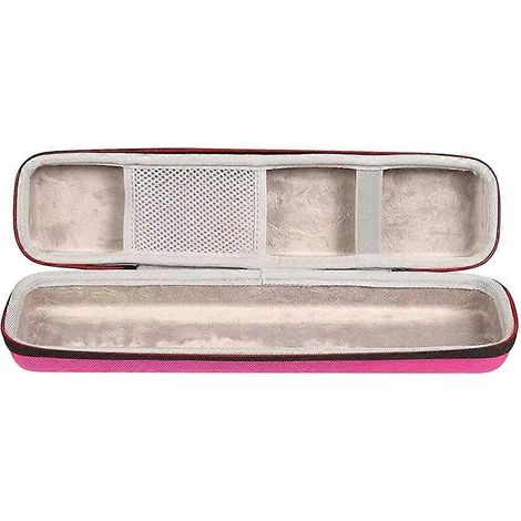 Étui rigide portable pour lisseur et fer à friser, sac de rangement de voyage pour outils de coiffure, résistant à la chaleur, pour accessoires de coiffure (1/5)