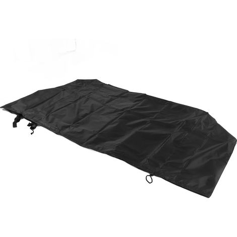 Housse de table pliante - 420D Oxford argenté - Imperméable anti-UV - 35x24x35 pouces (1/4)