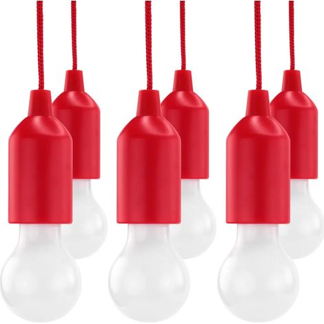 Ensemble de lampe à tirette HyCell avec interrupteur à tirette, LED blanc chaud, autonomie de 22 heures (1/5)
