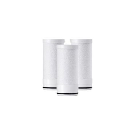 Filtro a carbone di ricambio WD-FF-03A per rubinetto WD-FC-06, riduce il cloro del 94,42%, elimina i cattivi sapori e altro ancora, dura fino a 9 mesi (confezione da 3) (1/4)