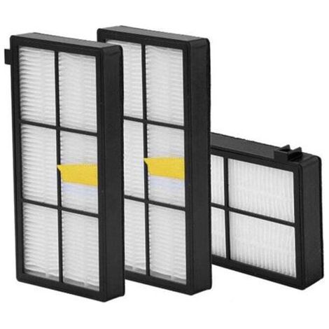 Kit Filtre Rechange 3 Pièces Pour Aspirateurs Robot Série 800 805 860 896 900 960 966 Accessoires (1/4)