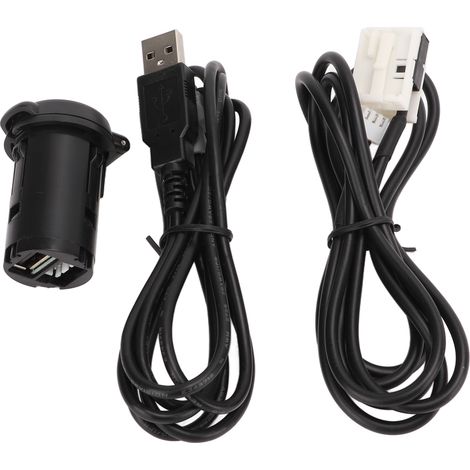 Câble jack audio AUX USB mâle de remplacement pour Peugeot 206, 207, 307, 308, 407, 408, 508 et 607. (1/5)