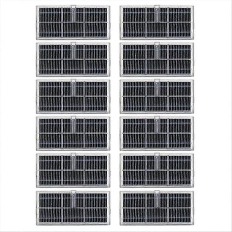 Packung mit 12 waschbaren HEPA-Ersatzfiltern für Dreame Bot X40 / X40 Pro / X40 Ultra Staubsauger
