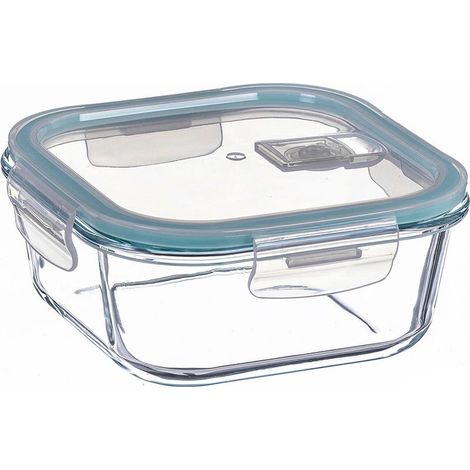Boîte à Lunch Kozina 500ml Hermétique Borosilicate Carrée - Kozina
