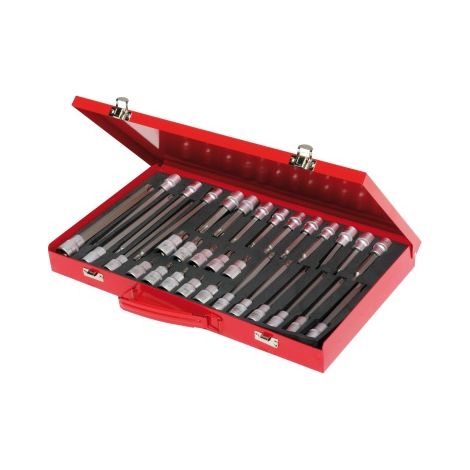 Jeu de douilles SAM 1/2" Carré 32 pièces ( Prix pour 1 )