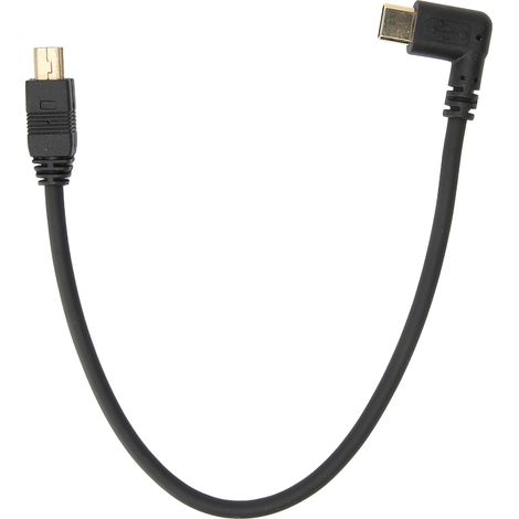 Cable De Donnees Type C - 0 25 M - Interface Reversible 24 Broches - Pour Chargement Et Transfert De Donnees - 1 Piece (1/5)