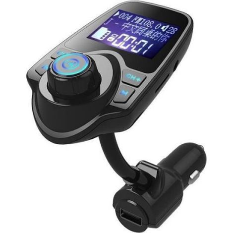 Émetteur FM - Bluetooth 3.0 - FM 87.5–108 MHz - Carte Micro SD 32 Go - Chargeur Voiture - 1 Pièce (1/4)