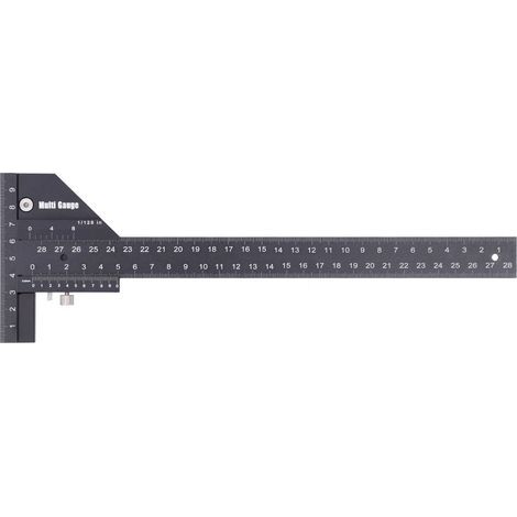 T-förmiger Anreißlehre für die Holzbearbeitung, Messlehre zum Markieren, multifunktionales Holzbearbeitungswerkzeug (1/5)