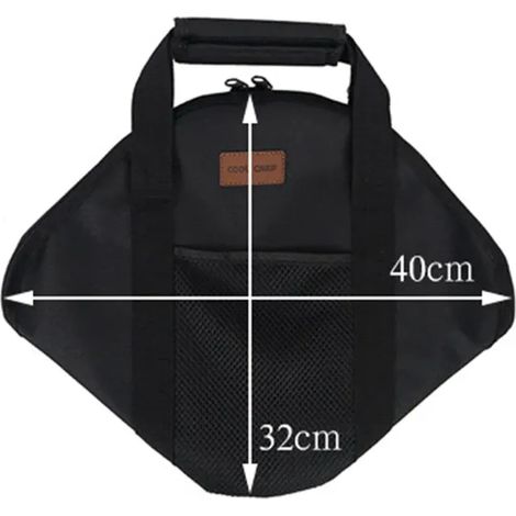 Poêle à griller ronde de 34 cm en fonte épaisse, plancha pour cuisiner, poêle à frire, plaque de cuisson antiadhésive, cuiseur en pierre Maifan, kit de cuisine de camping, réchauds portables (1/3)