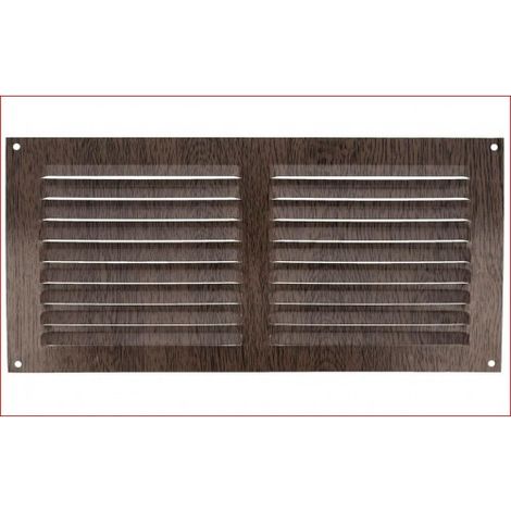 REJILLA 3-150X300 ALUMINIO WENGE (D) - AMIG
