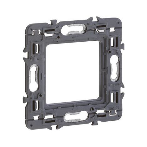 Support à vis pour Mosaic , Céliane ou Soliroc pour 1 poste ou 2 modules (1/4)