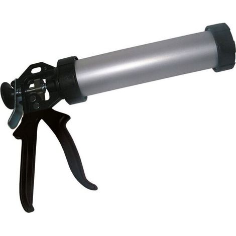 Pistolet extrudeur manuel 400ml – Pression 2500N – Pour silicone et scellement chimique – Léger et compact pour chantiers (1/2)