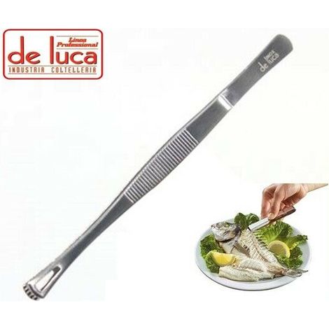 Pinza rimuovi lische per pesce acciaio inox 18/10 15cm (1/3)