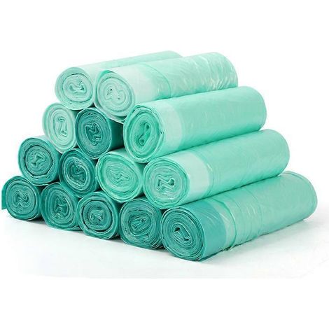 Petits sacs poubelle (lot de 100), sacs poubelle pour salle de bain, cuisine, chambre, bureau, animaux de compagnie, voiture (1/5)