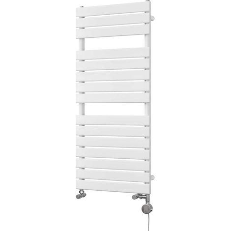 Typhoon - White Dual Fuel Towel Rail H1156mm x W500mm Thermostatic (1/3)