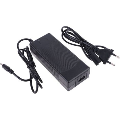 Chargeur 36 V 2 A / Chargeur de batterie 42 V 2 A / Chargeur lithium-ion DC5525 (entrée 100-240 V) pour vélo électrique 36 V (1/5)