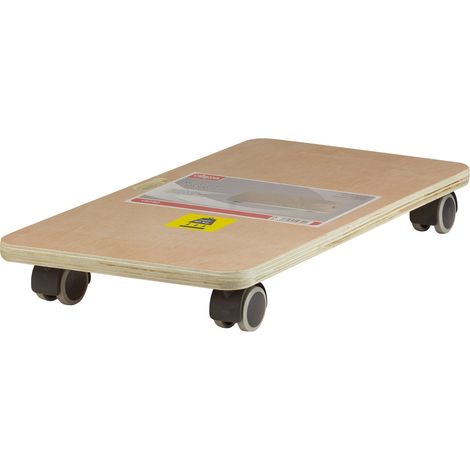 Möbelroller 250x500 mm 80 kg Rollbrett Transportroller Möbelhund Transport Hilfe (1/3)