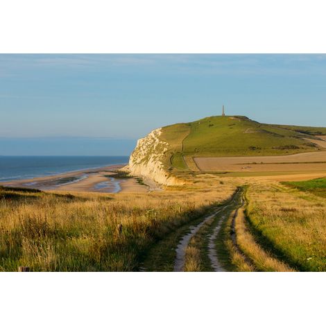 Tableau sur toile falaise bord de mer Calais 30x45 cm - Impression sur Toile Murale Décorative - Image imprimée en HD sur Toile - Toile sur Châssis en Bois FSC - Fabriqué en France (1/5)