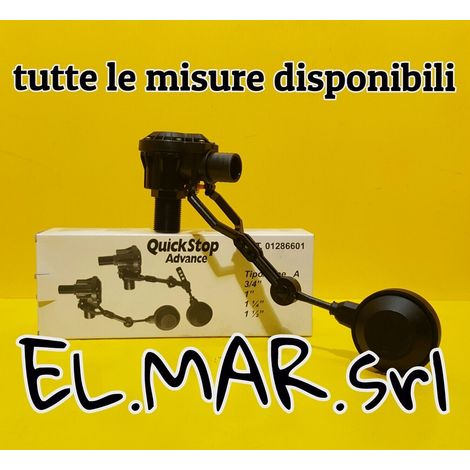 Quick STOP Regolatore Idraulico Galleggiante Meccanico Riempimento Serbatoio  3/8"