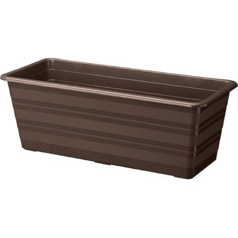 Draco Balkonblumentopf 40 cm braun Verdenia