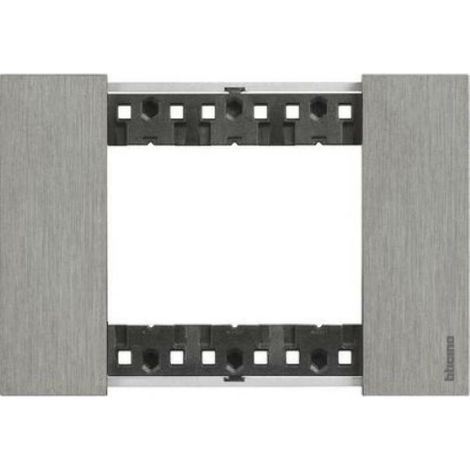Bticino Living Now 3 Modules d'acier de couleur KA4803ZG