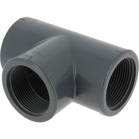 Té plastique femelle-femelle 40-49