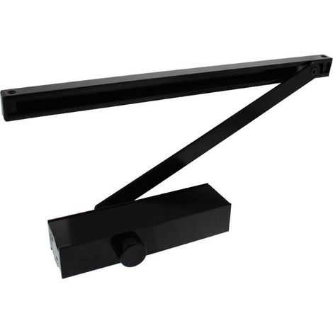 Ferme-porte Closura avec bras coulissant DR124 noir - 0023.480124 (1/2)