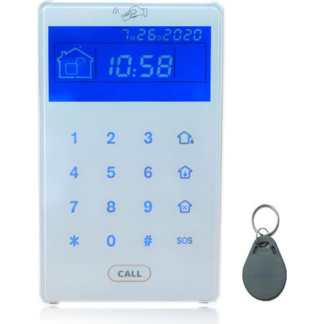 Antifurto wireless - Tastiera con lettore di prossimità