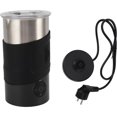 Mousseur à lait électrique automatique chaud froid, mousseur multifonction pour la maison, prise UE 220V (1/5)