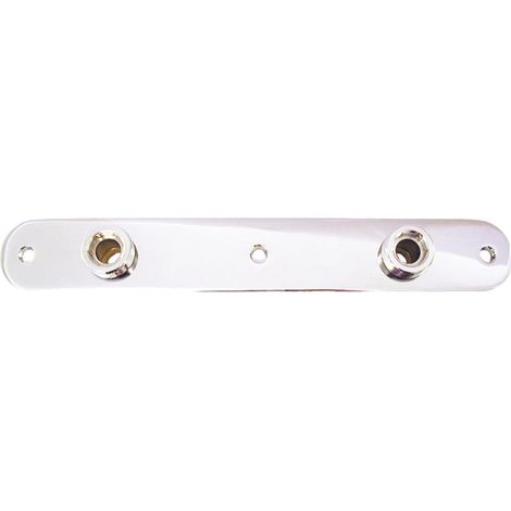 Deva Bar Shower Wall Plate Chrome (1/2)