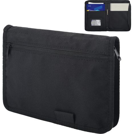 Car Glove Box Organiser, Oxford Fabric Car Document Holder with Zipper, Multiple Pockets Vehicle Document Storage Holder Wallet for Car Registration, Insurance, Driving Licence, Cards and Manuals (1/5)