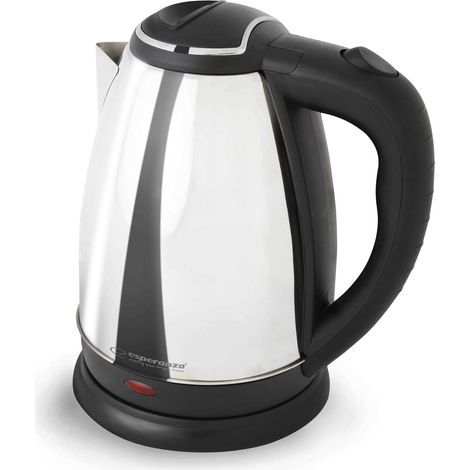EKK004S kabelloser Wasserkocher 1,8 l 2200 W Edelstahl (1/2)
