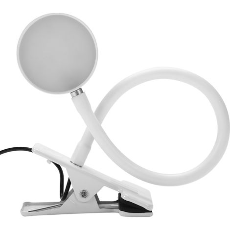 Nouvelle lampe de bureau USB portable pour la lecture, avec maquillage permanent des sourcils (argenté) (1/5)