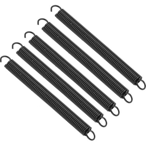 5pcs Ressort d'Extension du Fil pour le Trouveur de Bord Diamètre 0.6mm OD 4mm L 50mm.