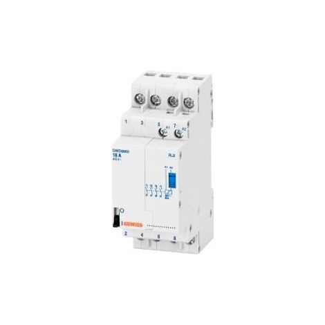TELERUPTEUR 4NO 16A 230VAC 2M GEWISS GWD6669
