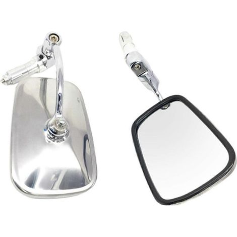 Retroviseurs latéraux guidon 7/8 pouces (22 mm) para motos, scooters y motos todo terreno tipo « Coffee Racers » (1/5)