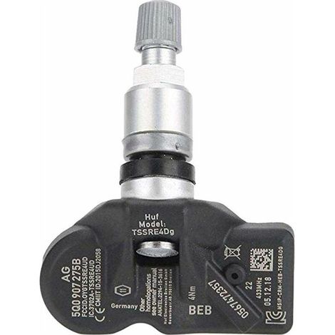 Reifendrucksensor 5Q0907275B – Frequenz 433 MHz – Batterielebensdauer 3 Jahre – Kompatibel mit Audi A3 A6 A7 Q3 Q5 Q7 R8 (1/3)