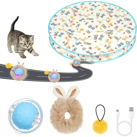 Cat Toy, Automatic Interactive Ball Toy for Cats (1/4)