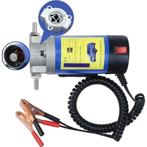 Pompe Extracteur d'Huile, Design Électrique, Portable et Léger, noir (1/2)