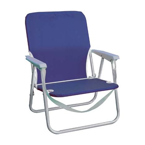 SPIAGGINA COMODA DOMUS  ACCIAIO/POLY CM 53X56 H.CM 70