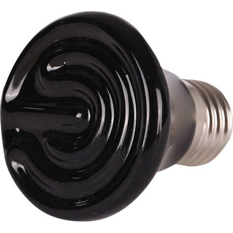 Lampe chauffante pour reptiles 7x7x6cm, mini émetteur de chaleur en céramique pour le bien-être des animaux, 220V 50W (1/5)