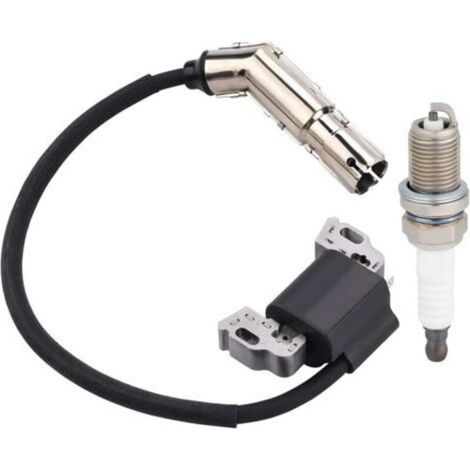 Ersatzzündspule 595304 für Briggs & Stratton 799650 592841 795315, Zündspule für 17 PS, 17,5 PS, 19,5 PS und 20 PS Intek OHV-Motoren, kompatibel mit Rasenmähern