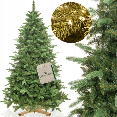 ALBERO DI NATALE ARTIFICIALE ABETE SIBERIANO ROYAL TREES PREMIUM 150 cm DENSO BELLO