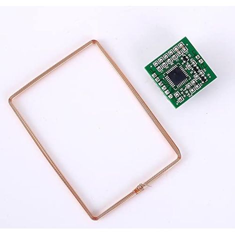 Module de Lecture,Lecteur de Carte Module RFID 134,2 kHz sans Contact avec Antenne Compatible ISO 11784/85 ou Carte Compatible (1/5)