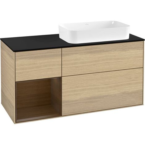 Villeroy & Boch G682GNPC Meuble sous-lavabo Finion G68 (1/2)