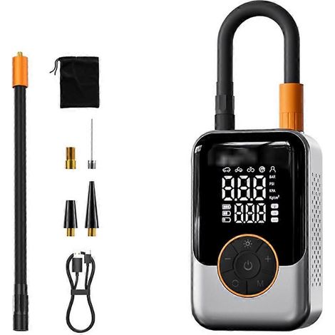 Pompe de gonflage portable sans fil pour voiture, charge rapide, haute pression, pour le gonflage des pneus de voiture (1/5)